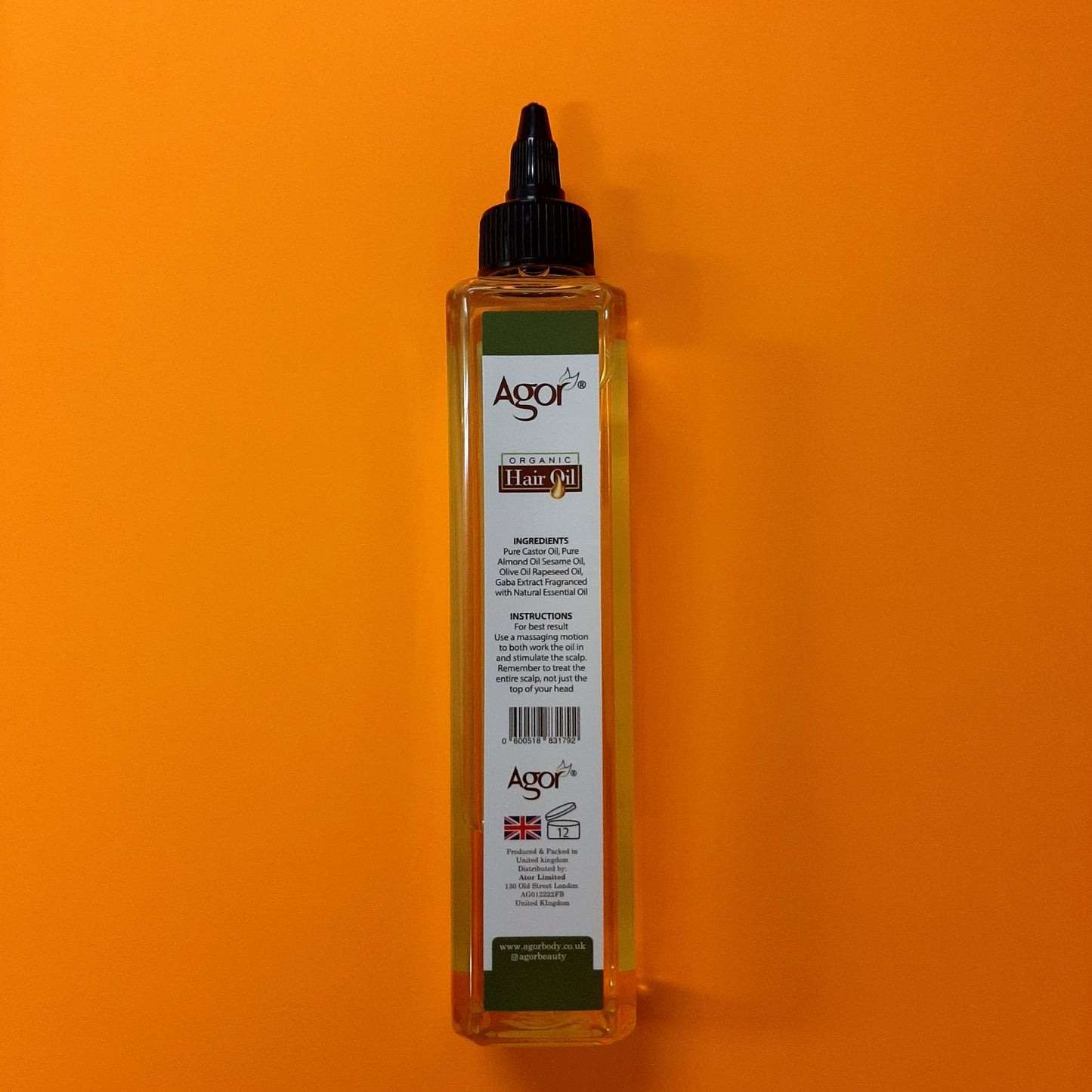 Agor Organic Hair Oil