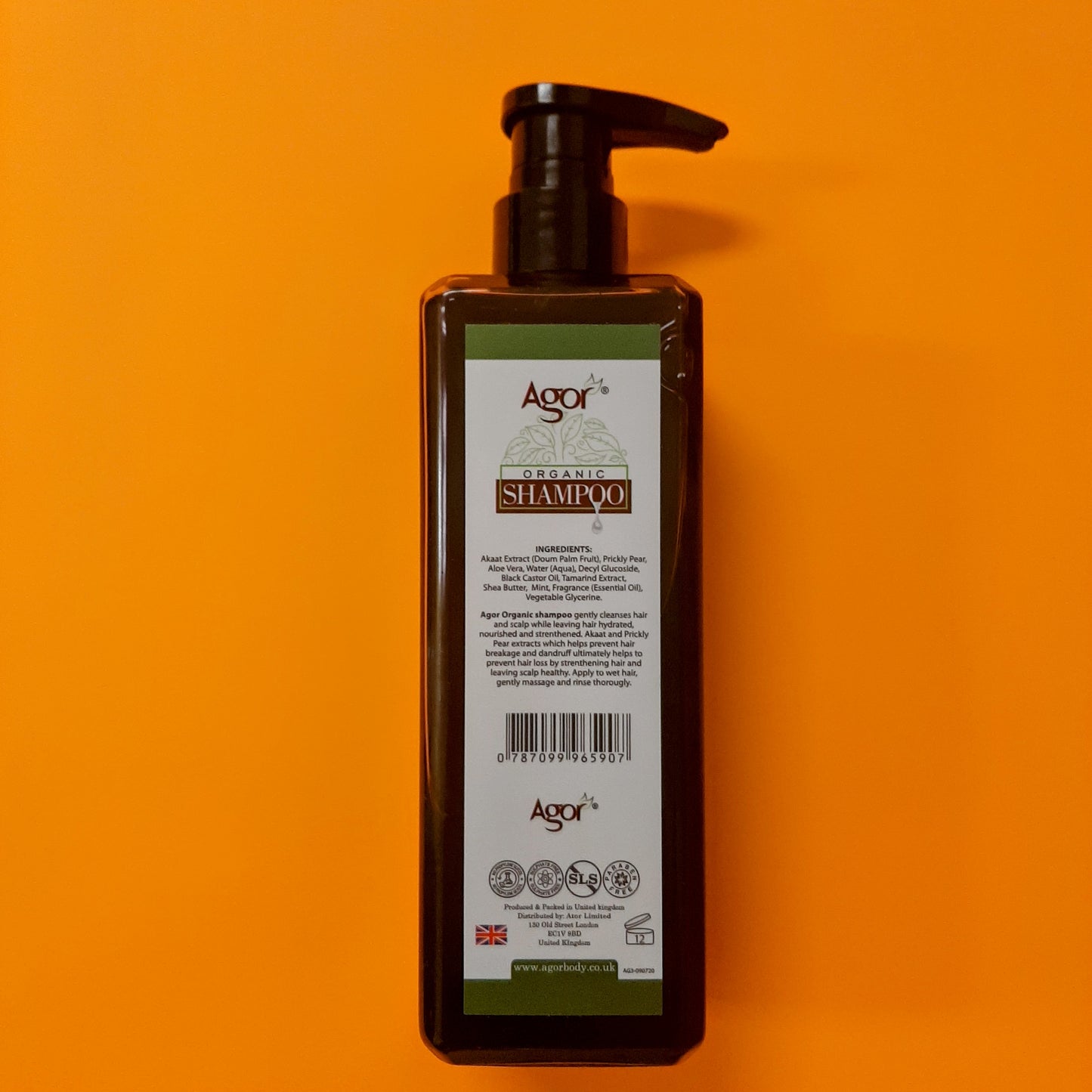 Agor Organic Shampoo