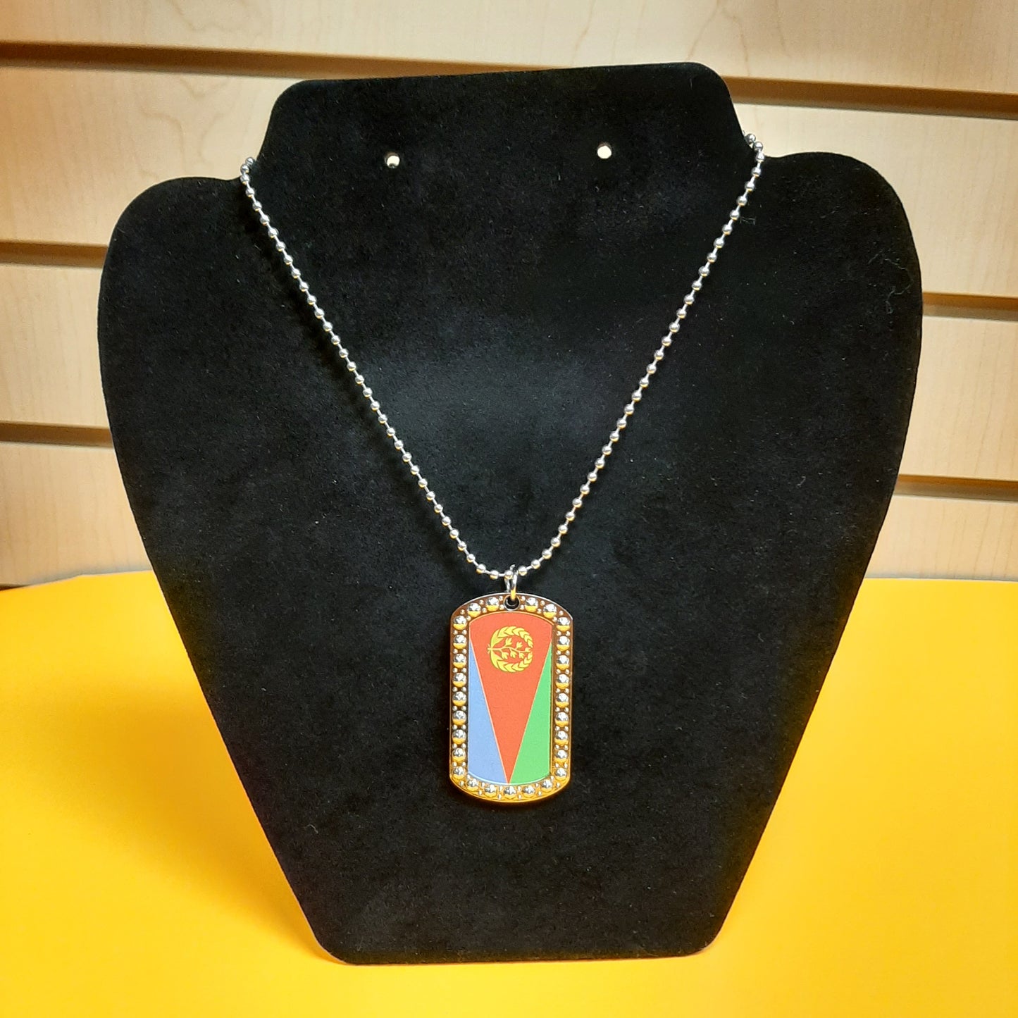 Eritrea Flag Necklace